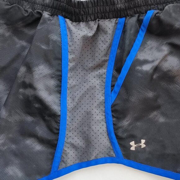 Under Armour HeatGear athletic short grey tie-dye women's size M - Picture 4 of 12